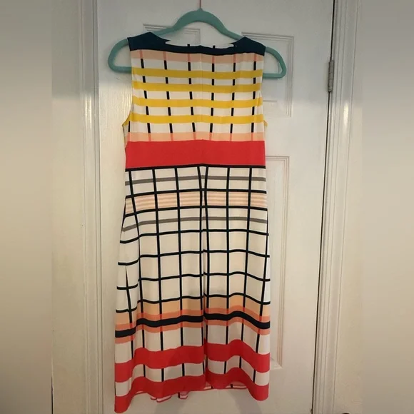 Donna Morgan Multicolor Striped Dress - Picture 2 of 3